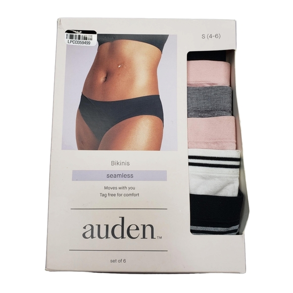 Auden Other - Auden | NWT Neutral Set of Six Seamless Bikini Underwear Women's S (4-6)